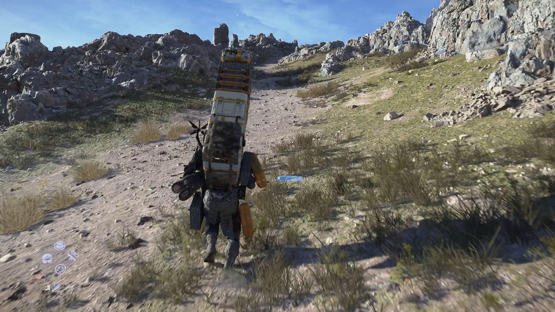 Arrange the cargo (Image via Sportskeeda Gaming || Kojima Productions)